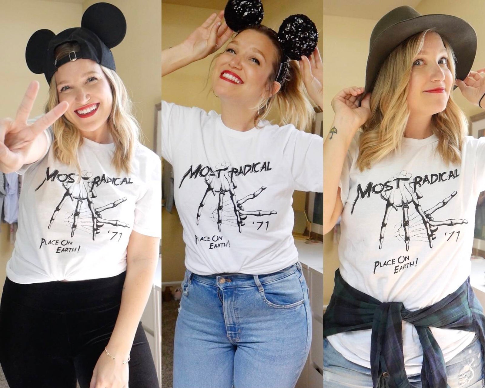 Most Radical Tee Styled Four Ways!
