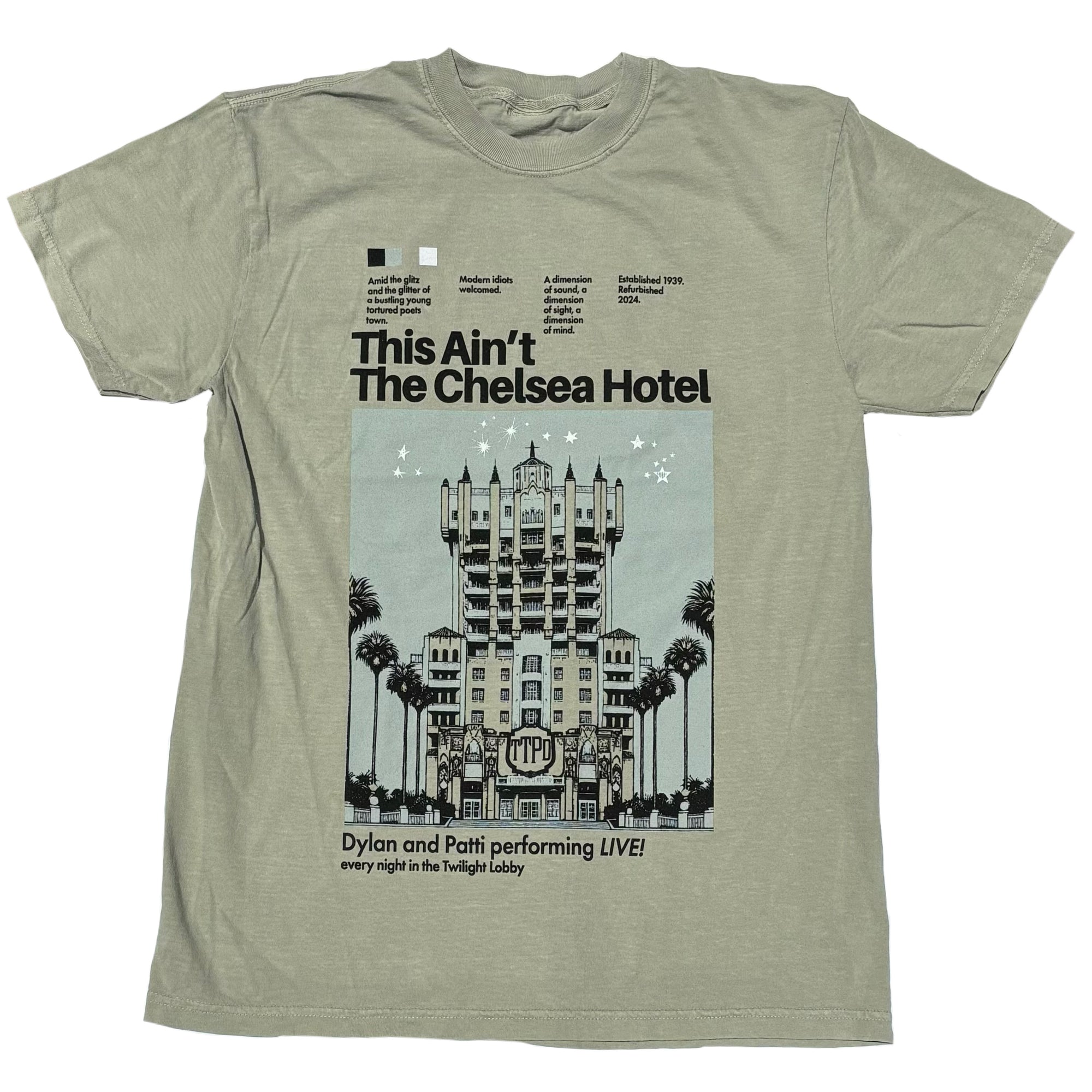 the lost bros the tortured poets hotel tee