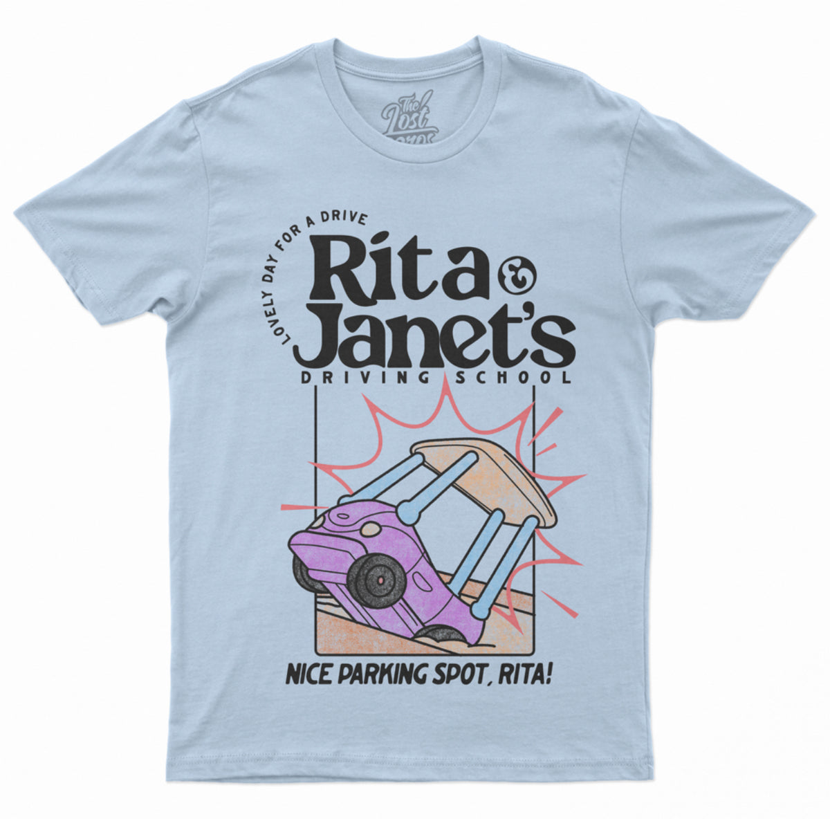 Rita &amp; Janet&#39;s Driving School Tee