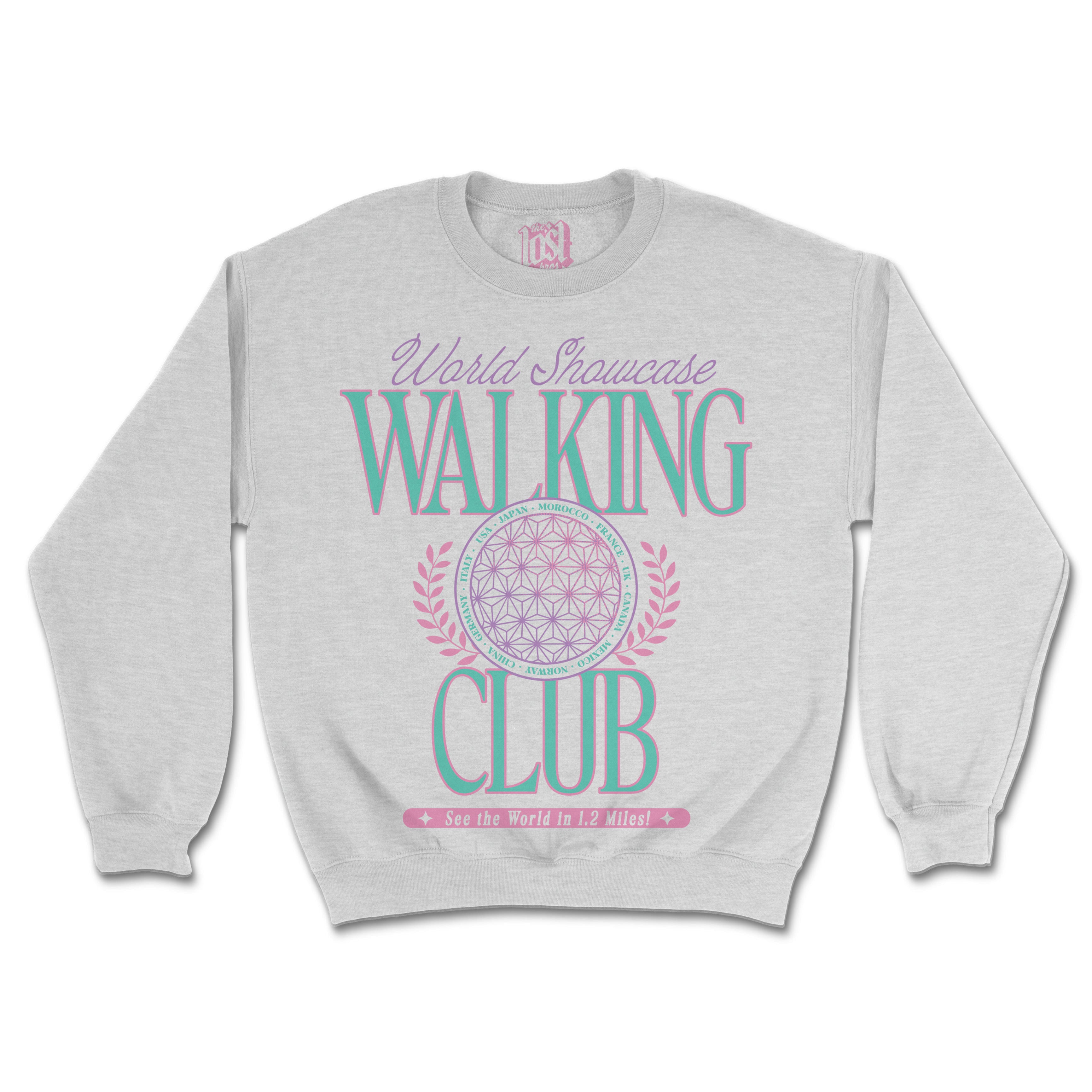 スウェット Book Works Record Logo Crew World Showcase Walking Club Sweatshirt – The Lost Bros