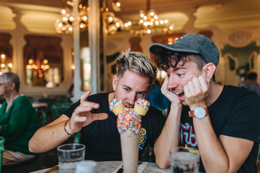 Birthday Cake Milkshake at The Plaza Restaurant