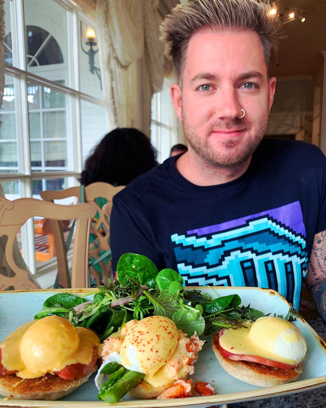 Eggs Benedict Flight at the Grand Floridian Cafe