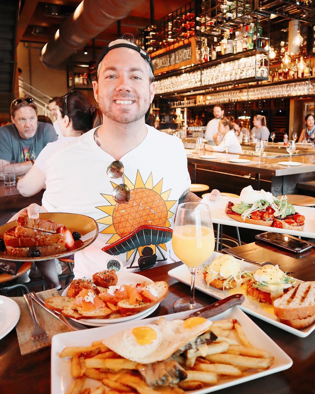 Brunch at Wine Bar George in Disney Springs