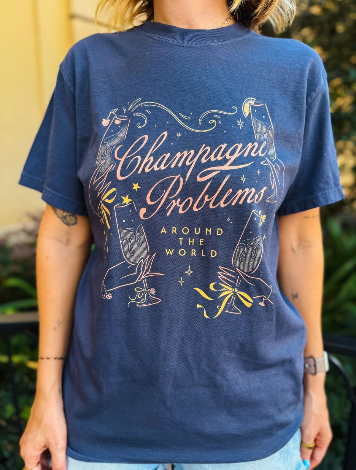 Champagne Problems Tee