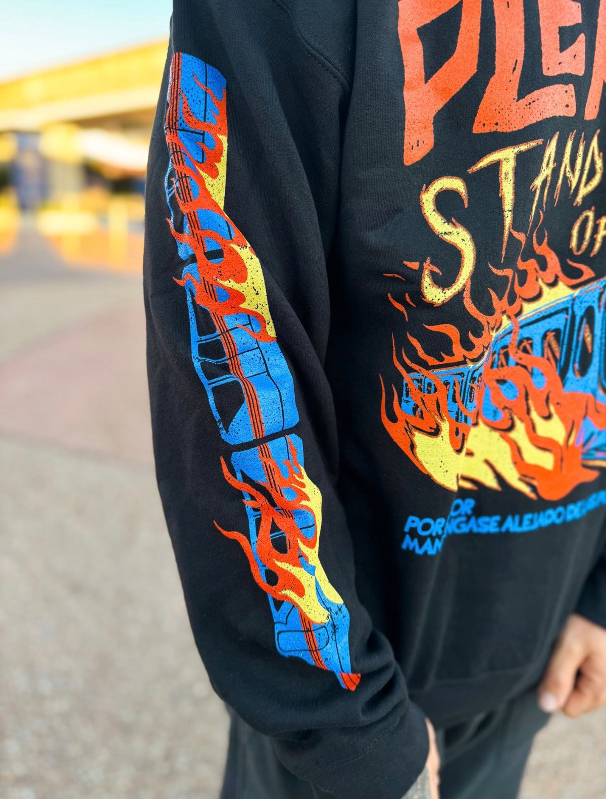 Please Stand Clear Sweatshirt - Heavy Metal Variant