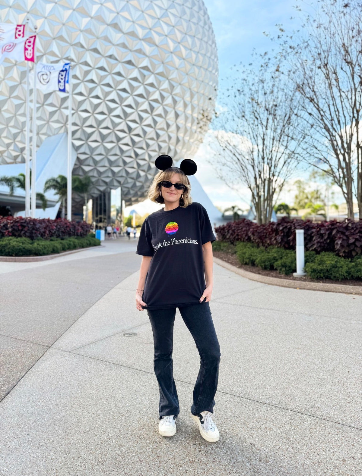 Thank The Phoenicians Tee - The Retro Apple Variant