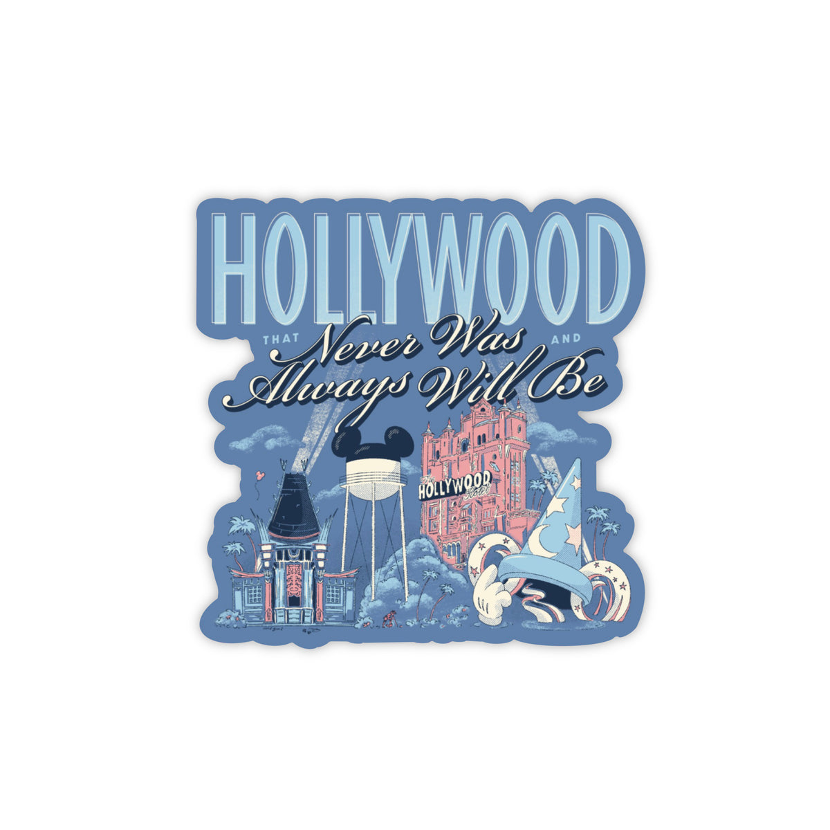 Hollywood That Never Was Sticker