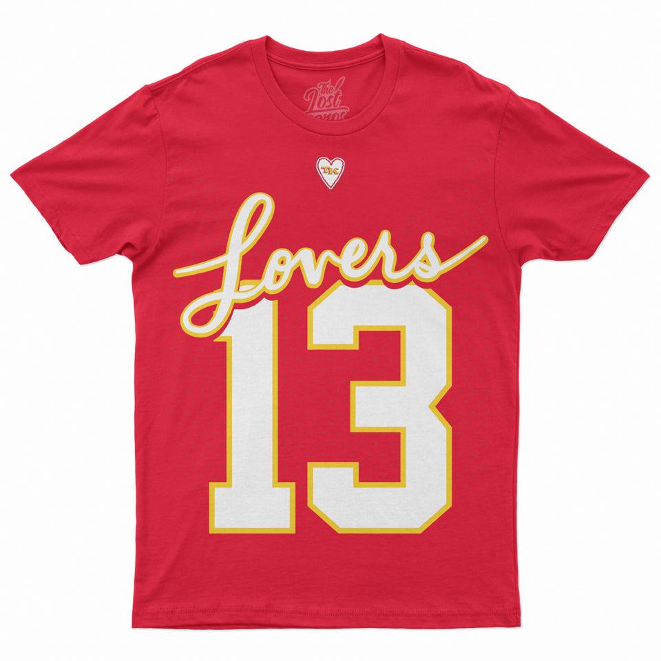 Lovers Jersey Tee - Red