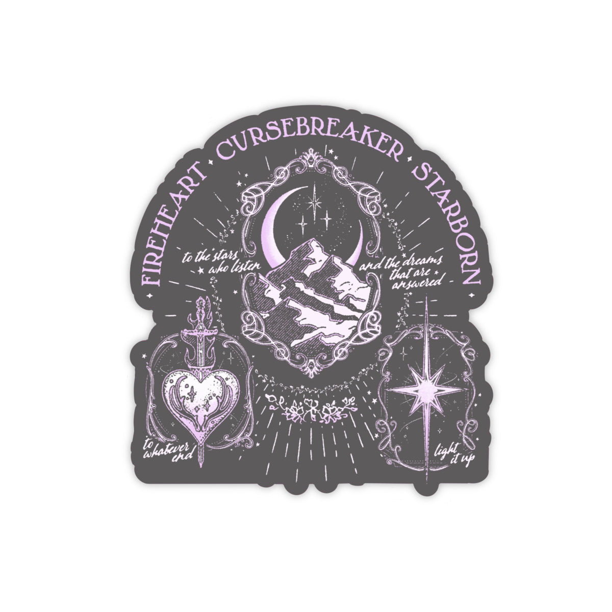 Starborn, Fireheart, Cursebreaker Sticker