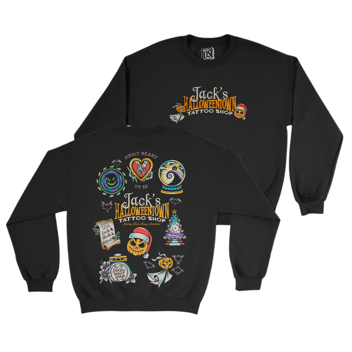 Jack’s Halloweentown Tattoo Shop Sweatshirt