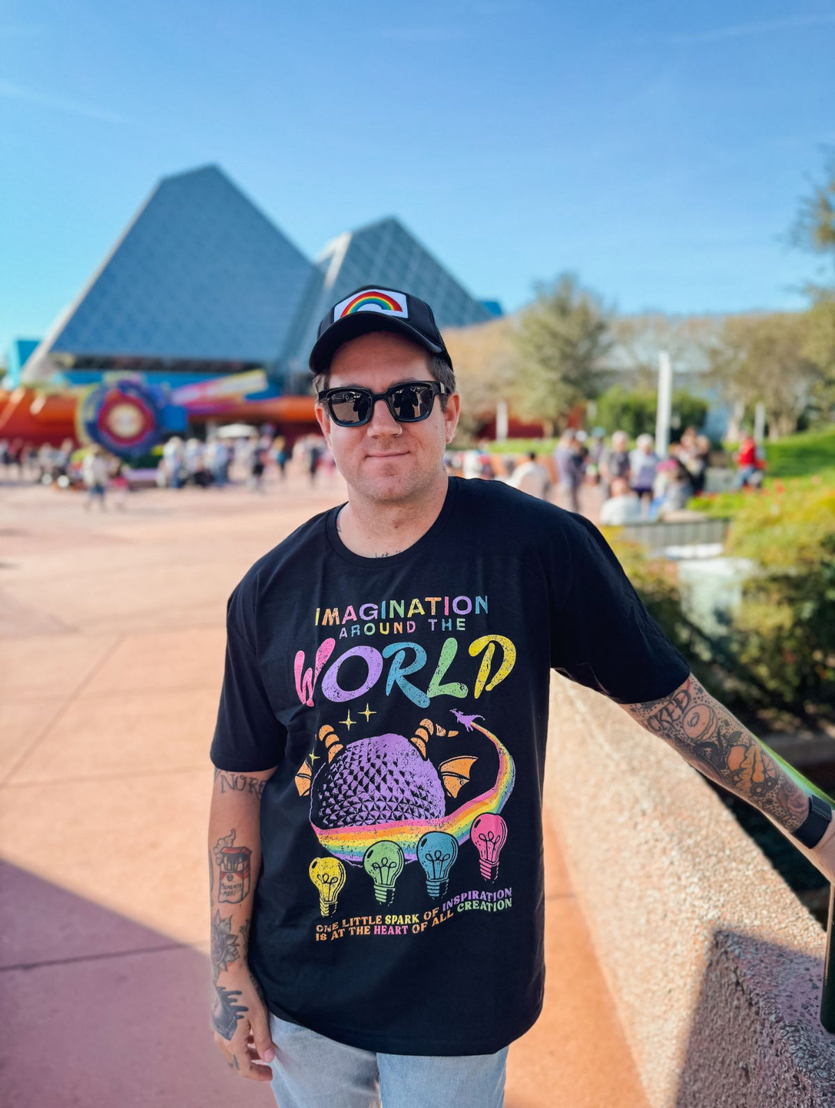 Imagination Around The World Tee