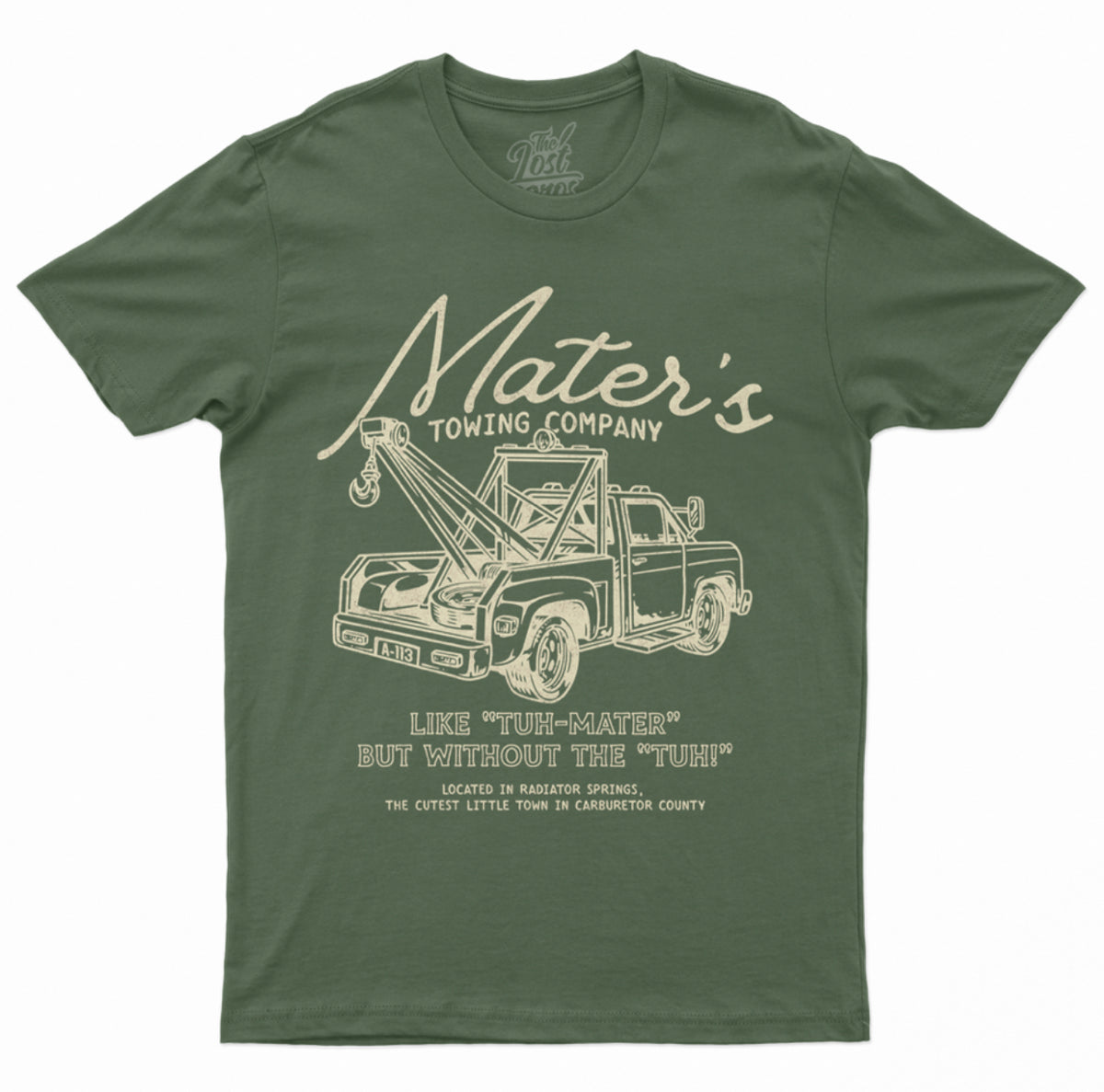 Mater&#39;s Towing Co Tee - Green