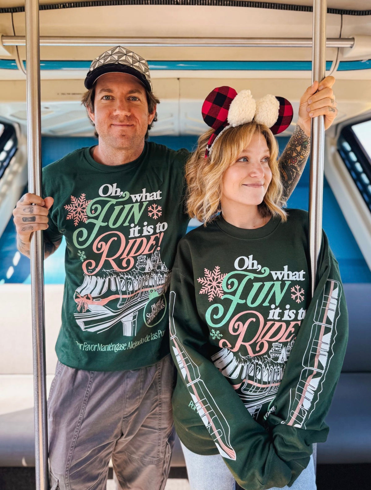 Oh What Fun Monorail Tee