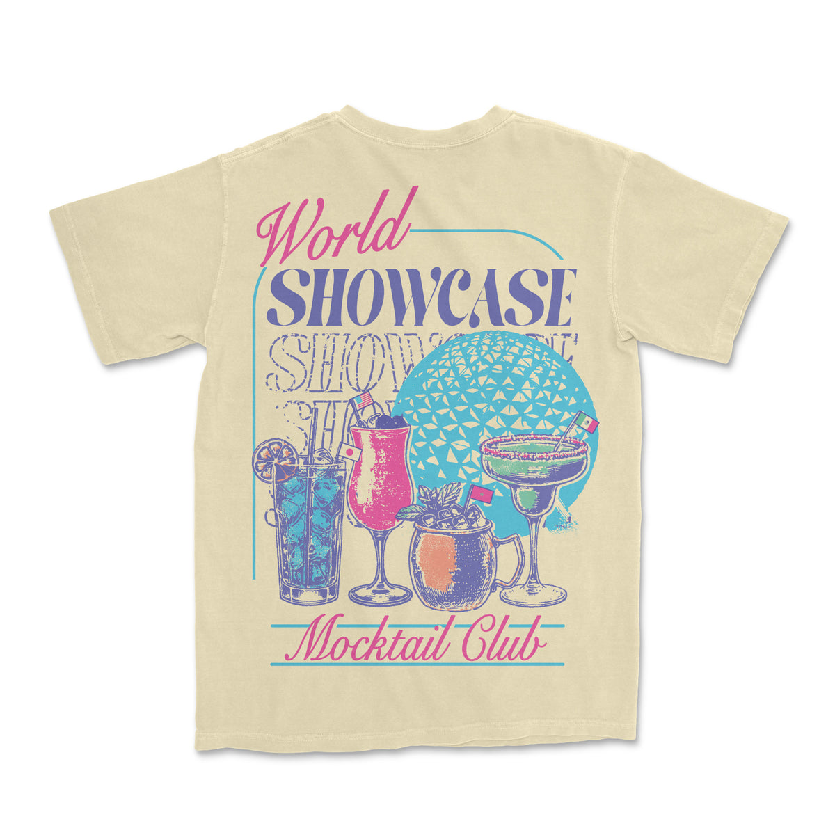 World Showcase Mocktail Club Tee