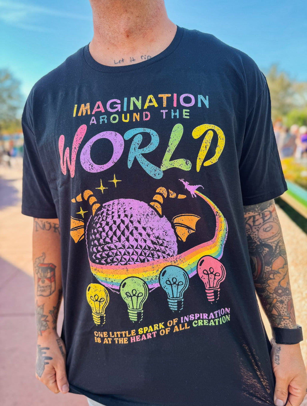 Imagination Around The World Tee
