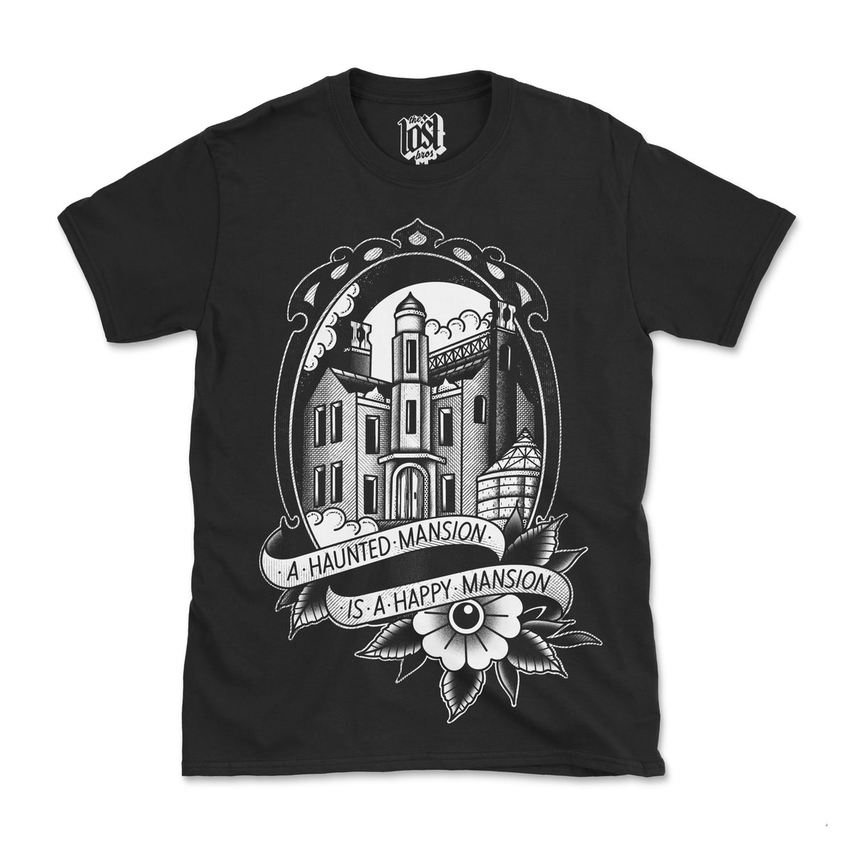 A Happy Mansion Tattoo Tee - Friday the 13th Exclusive