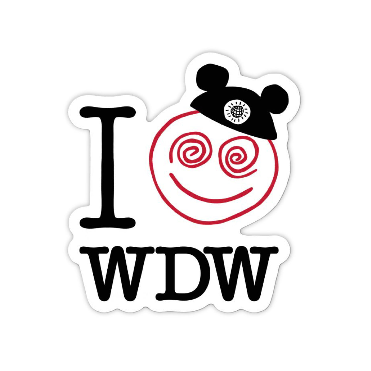 WDW All The Time Sticker