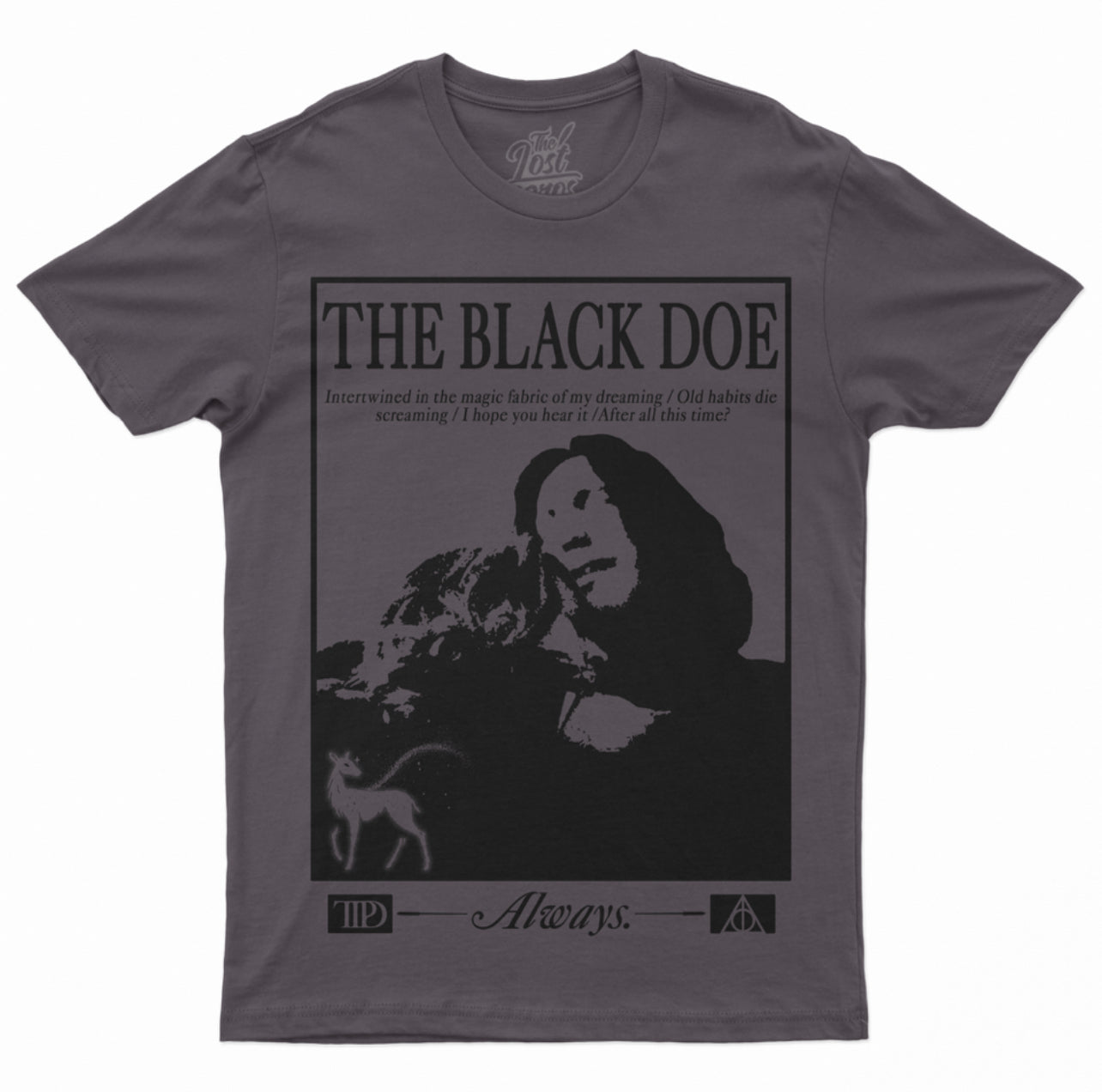 the lost bros the black doe tee