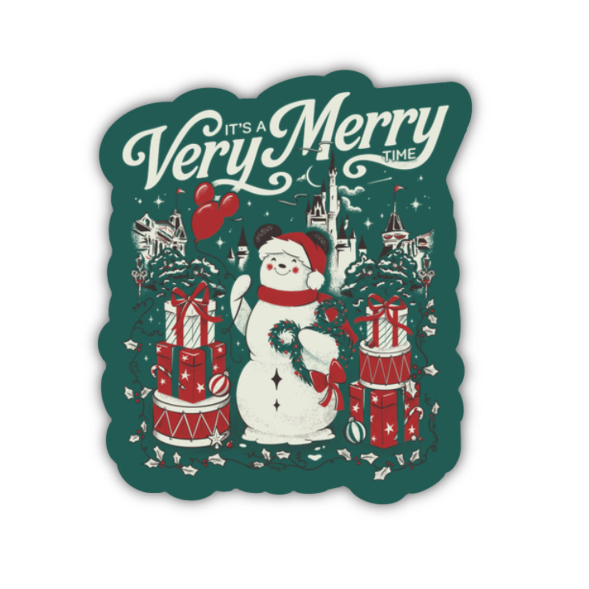 It’s A Very Merry Time Sticker
