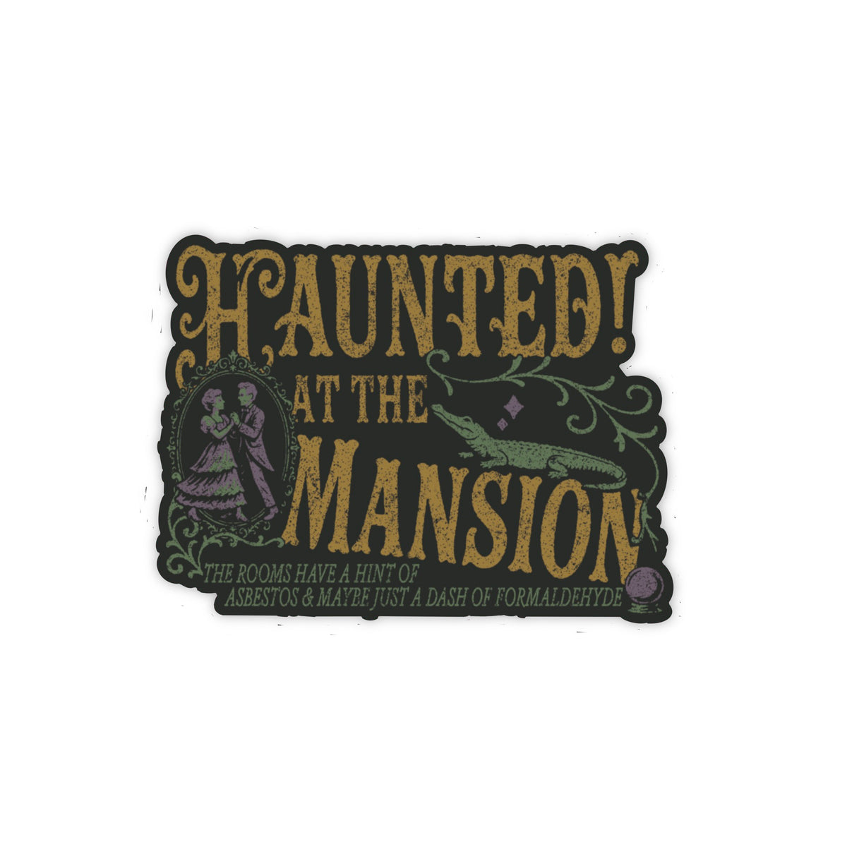 🎁 Haunted! At The Mansion Sticker (100% off)