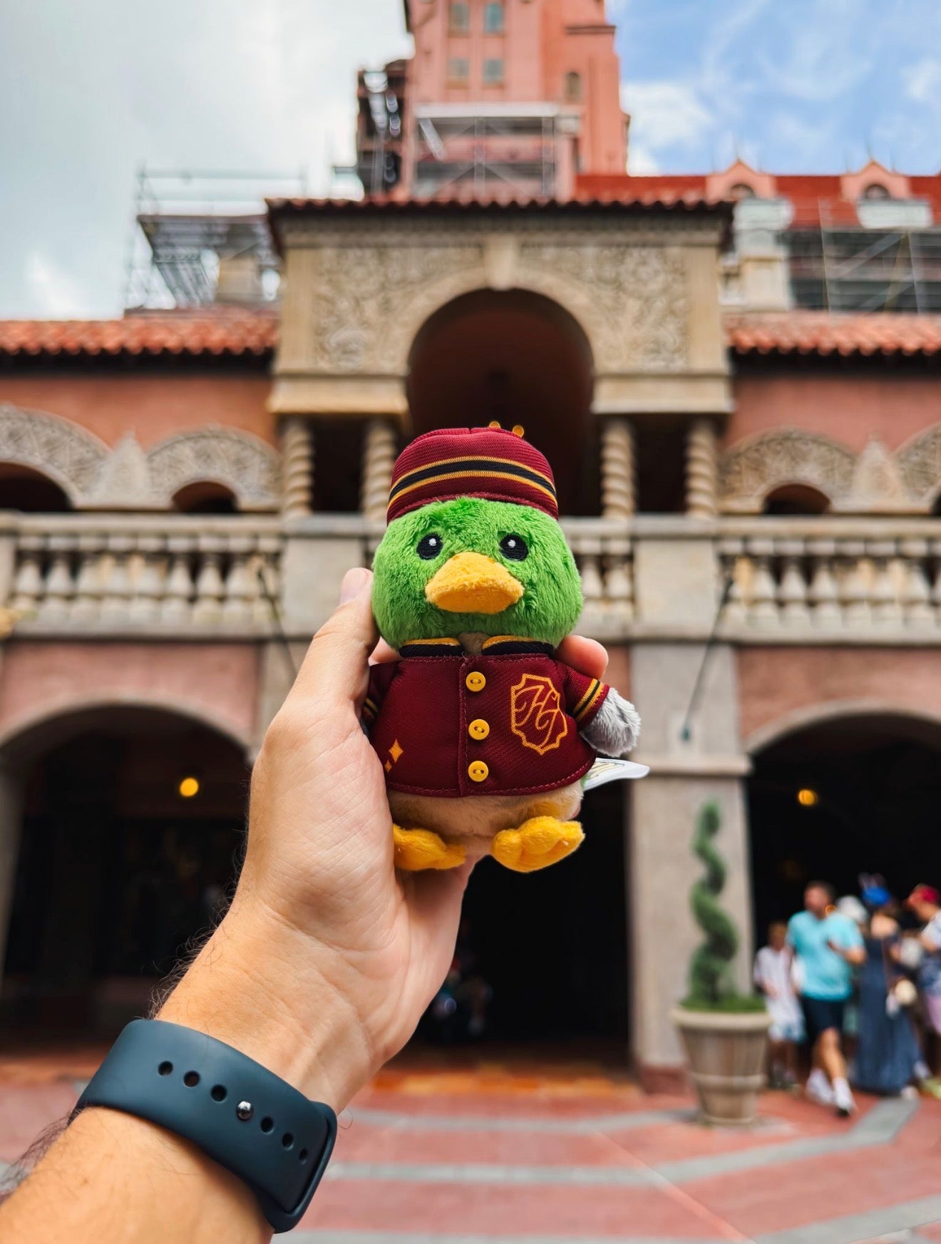 Waddles The Park Duck Keychain - The Bellhop Variant