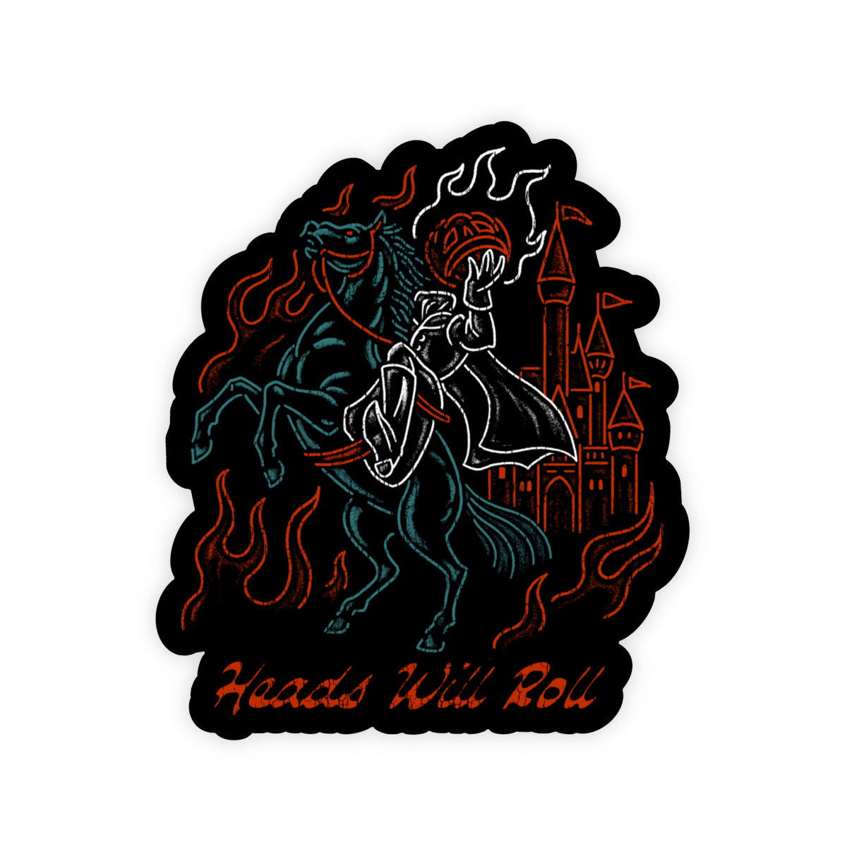 Heads Will Roll Sticker