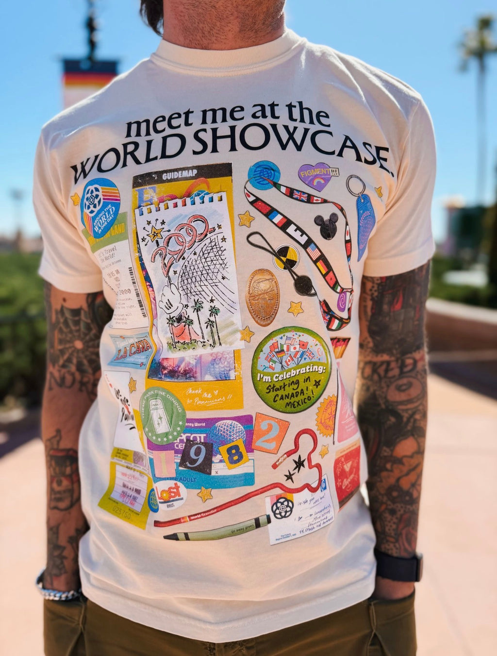 Meet Me At The World Showcase Tee