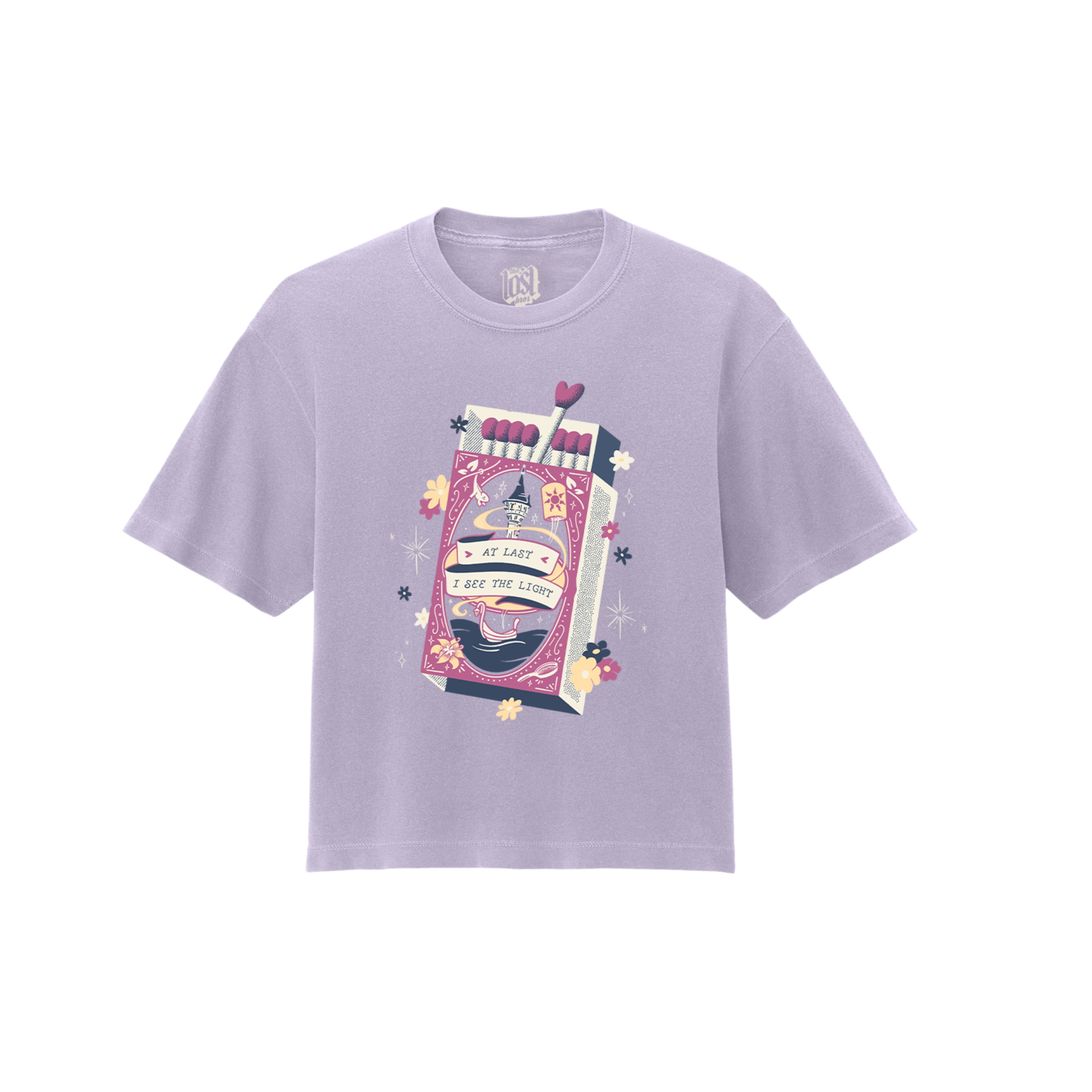 The Floating Lantern Matchbox Crop Tee