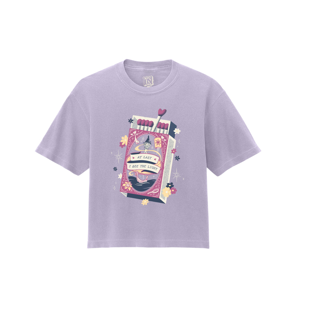 The Floating Lantern Matchbox Crop Tee