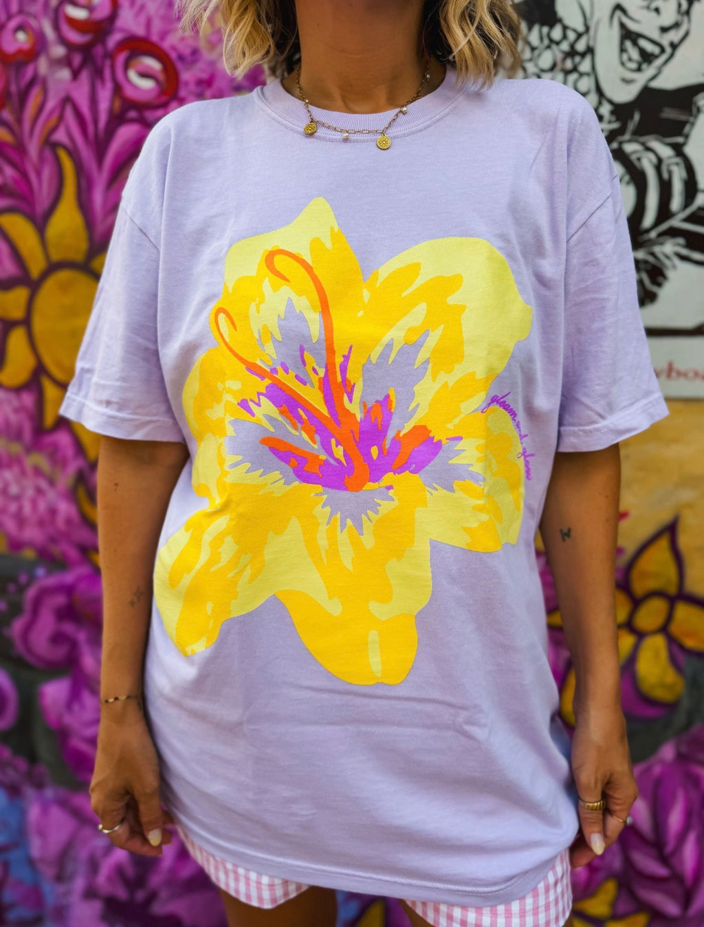 Flower Gleam And Glow Tee