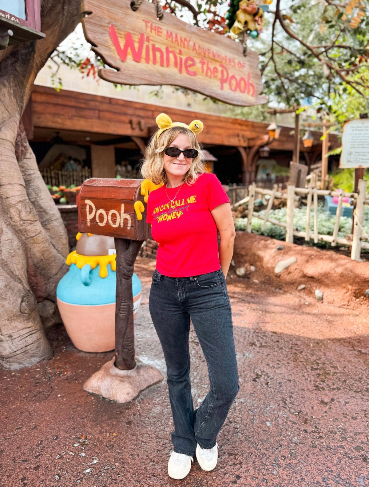 You Can Call Me Honey Crop Tee