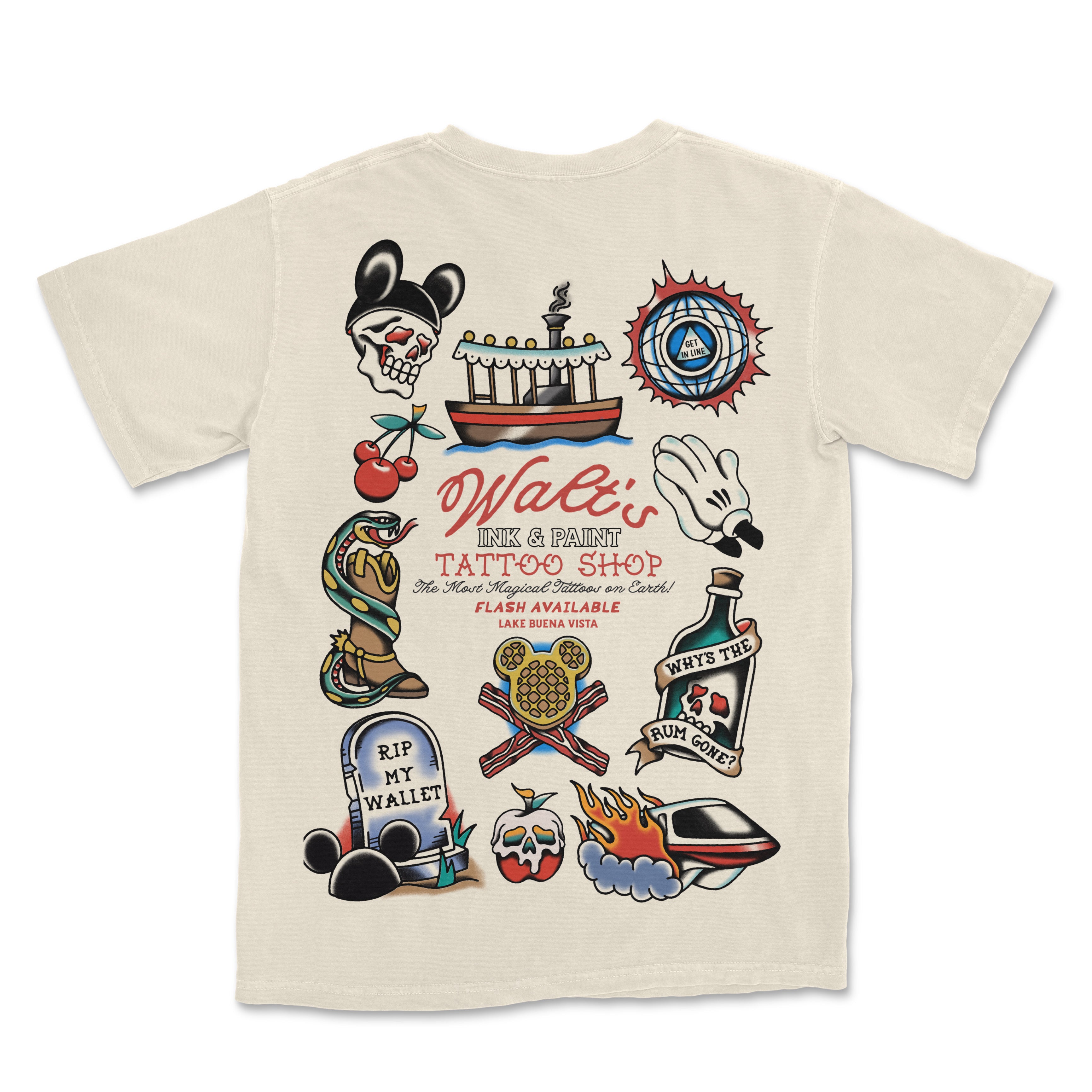 Walt’s Tattoo Shop Tee