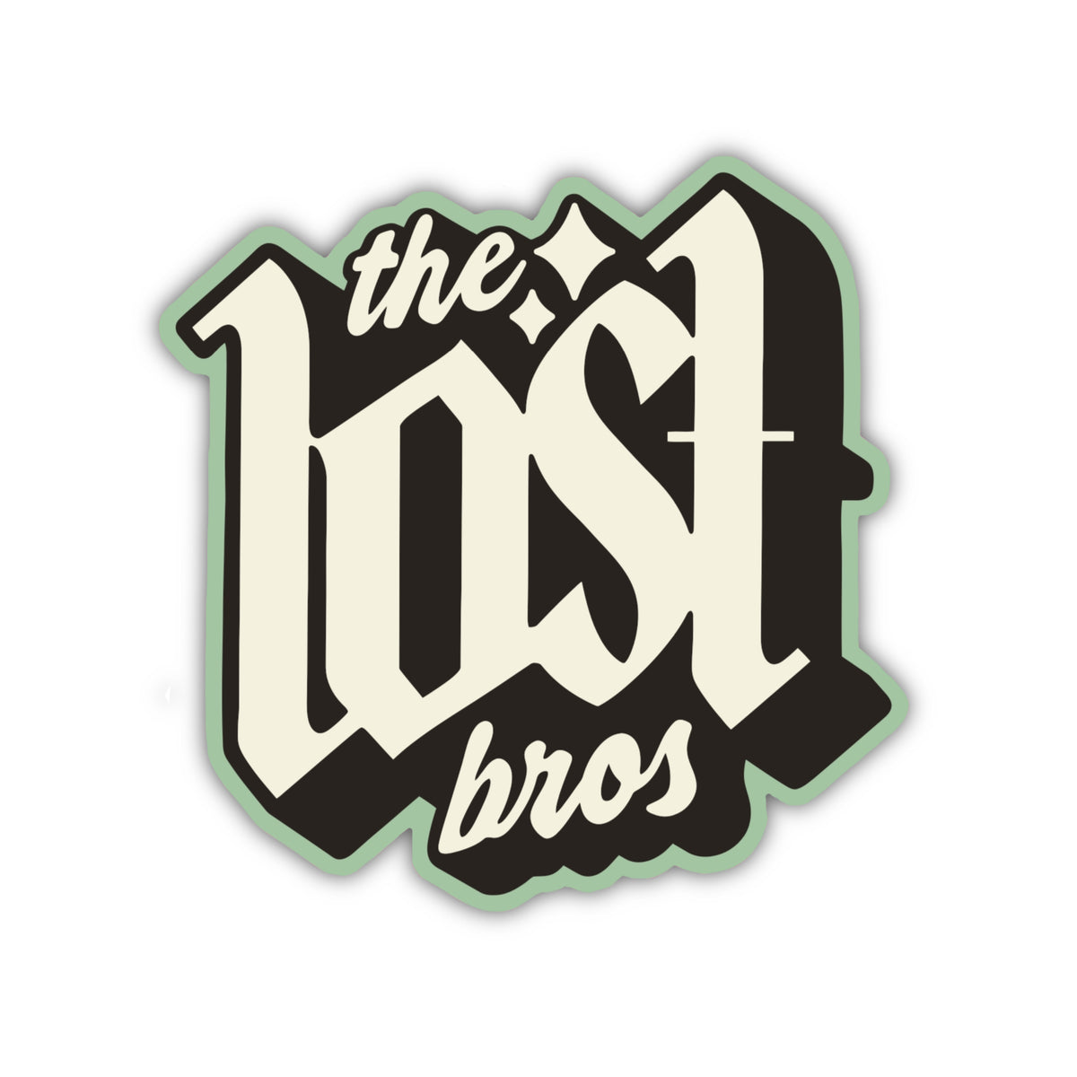 Lost Bros Logo Sticker