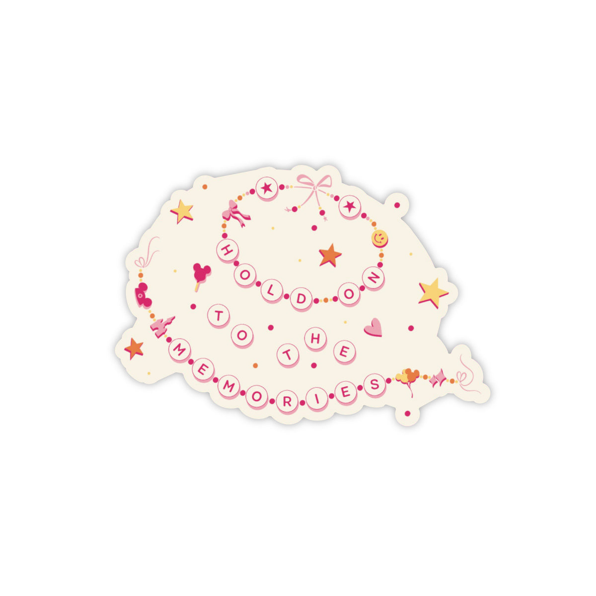 Hold On To The Memories Sticker