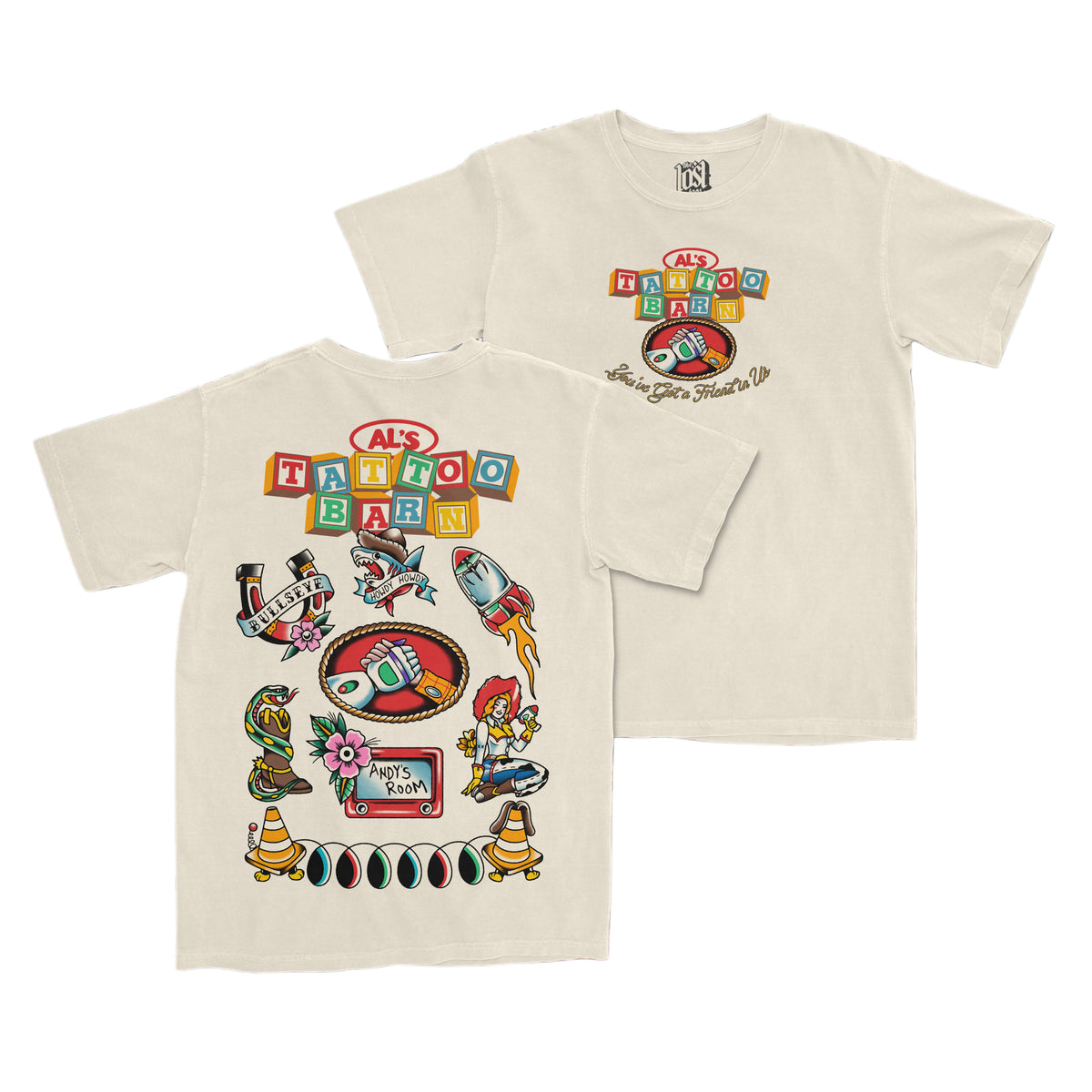 Al’s Tattoo Barn Tee