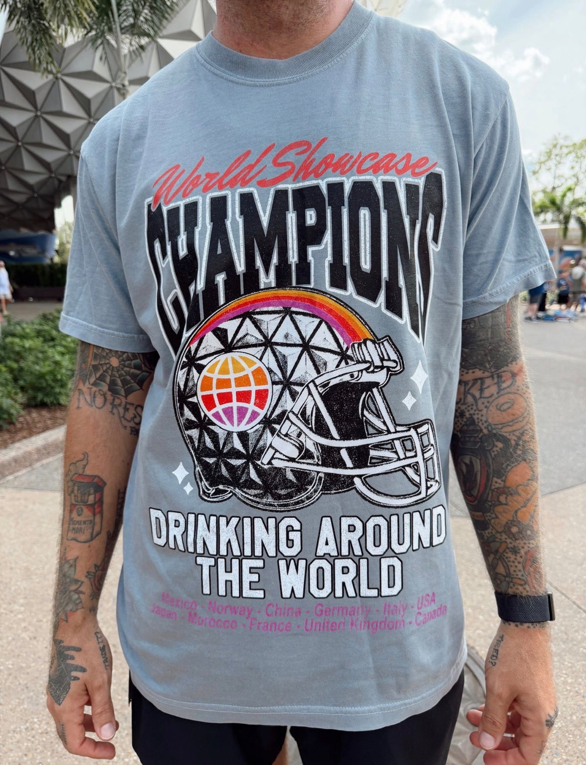 World Showcase Champions Tee