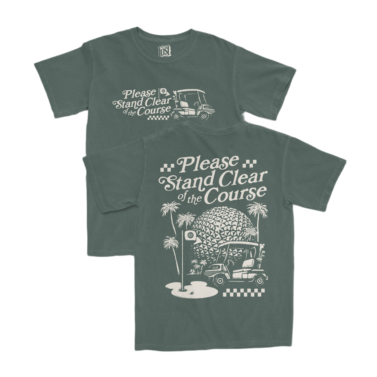 Please Stand Clear Of The Course Tee