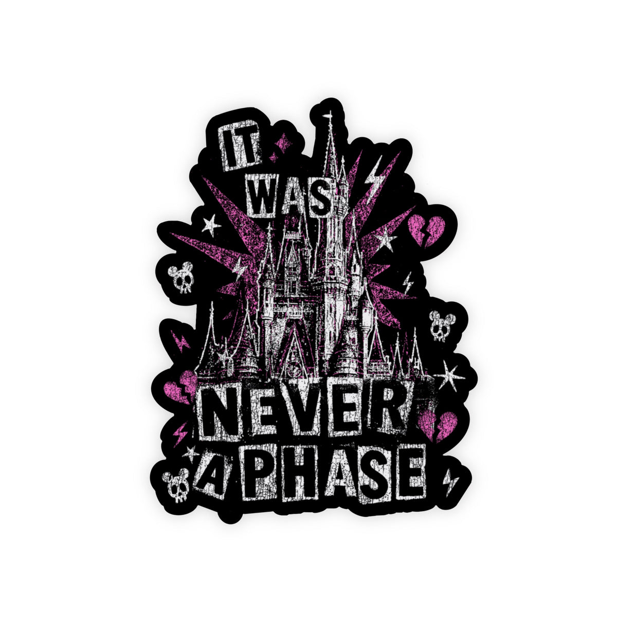 🎁 Never A Phase Sticker - MK Variant (100% off)