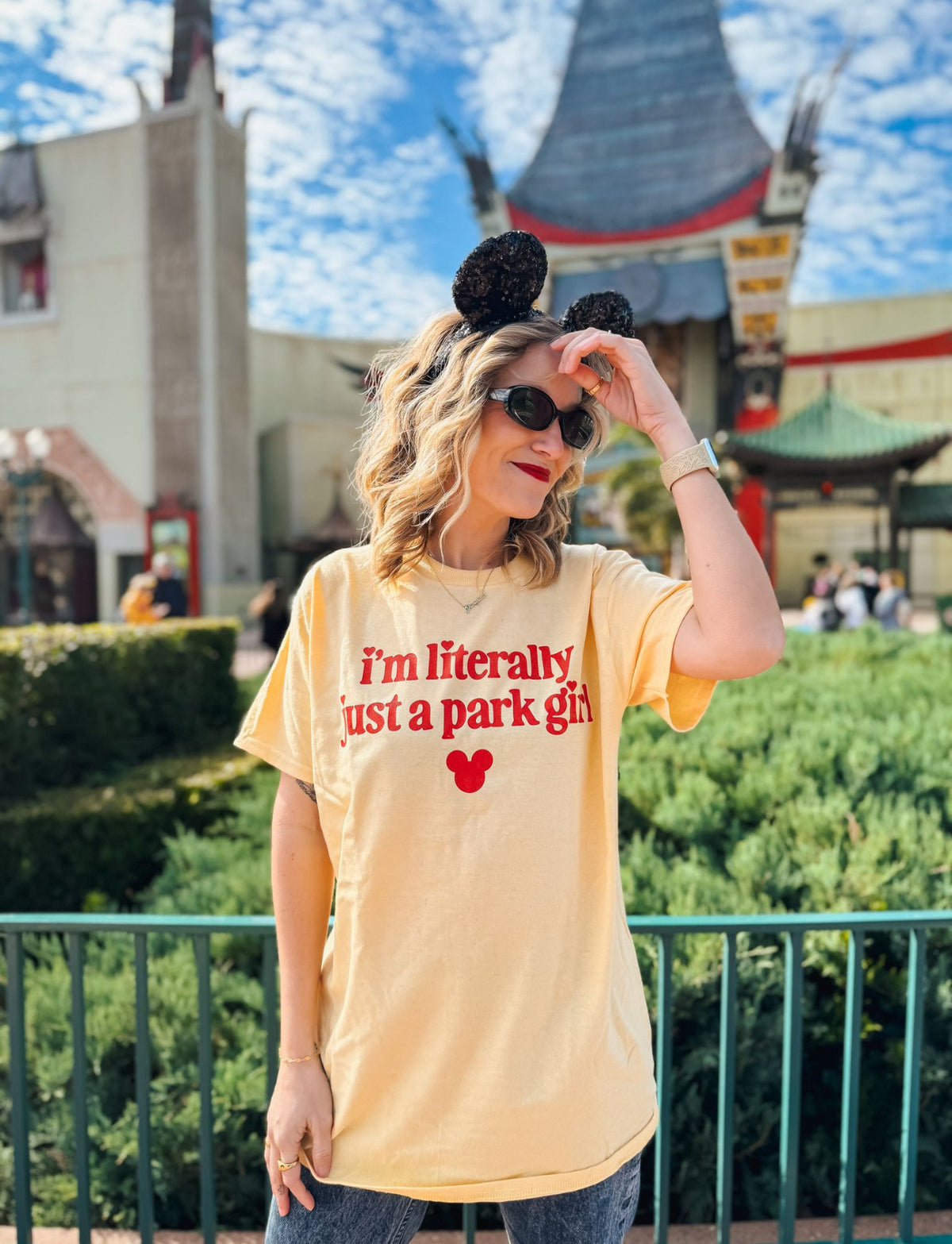 Literally Just A Park Girl Tee