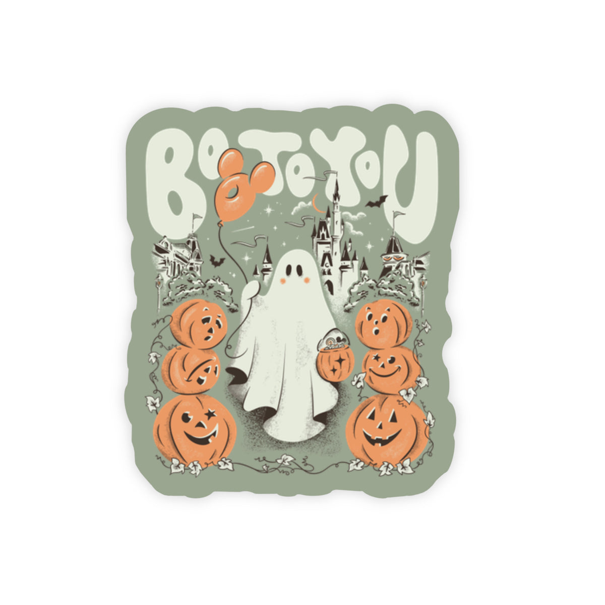 Boo To You Sticker