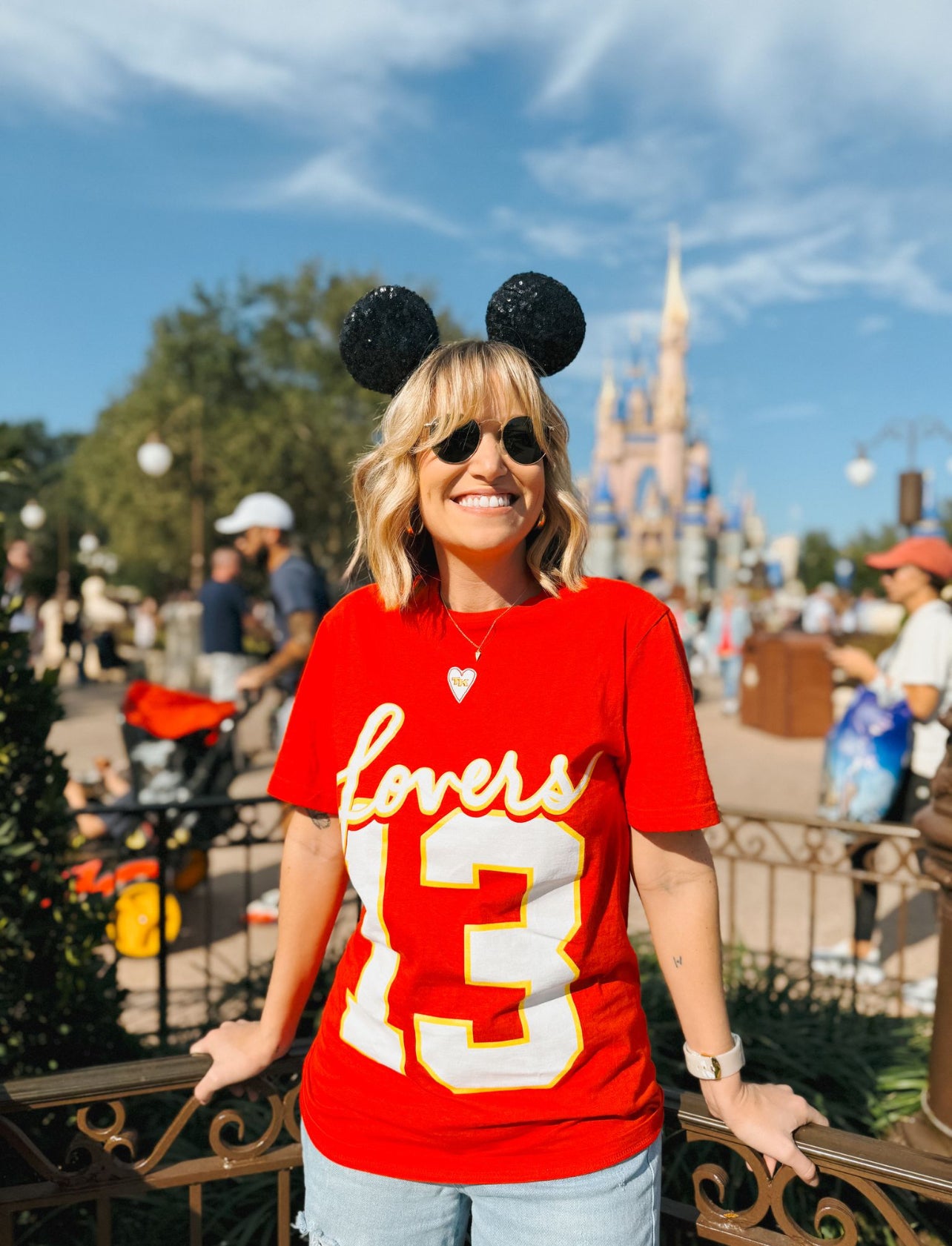 Lovers Jersey Tee - Red - The Lost Bros