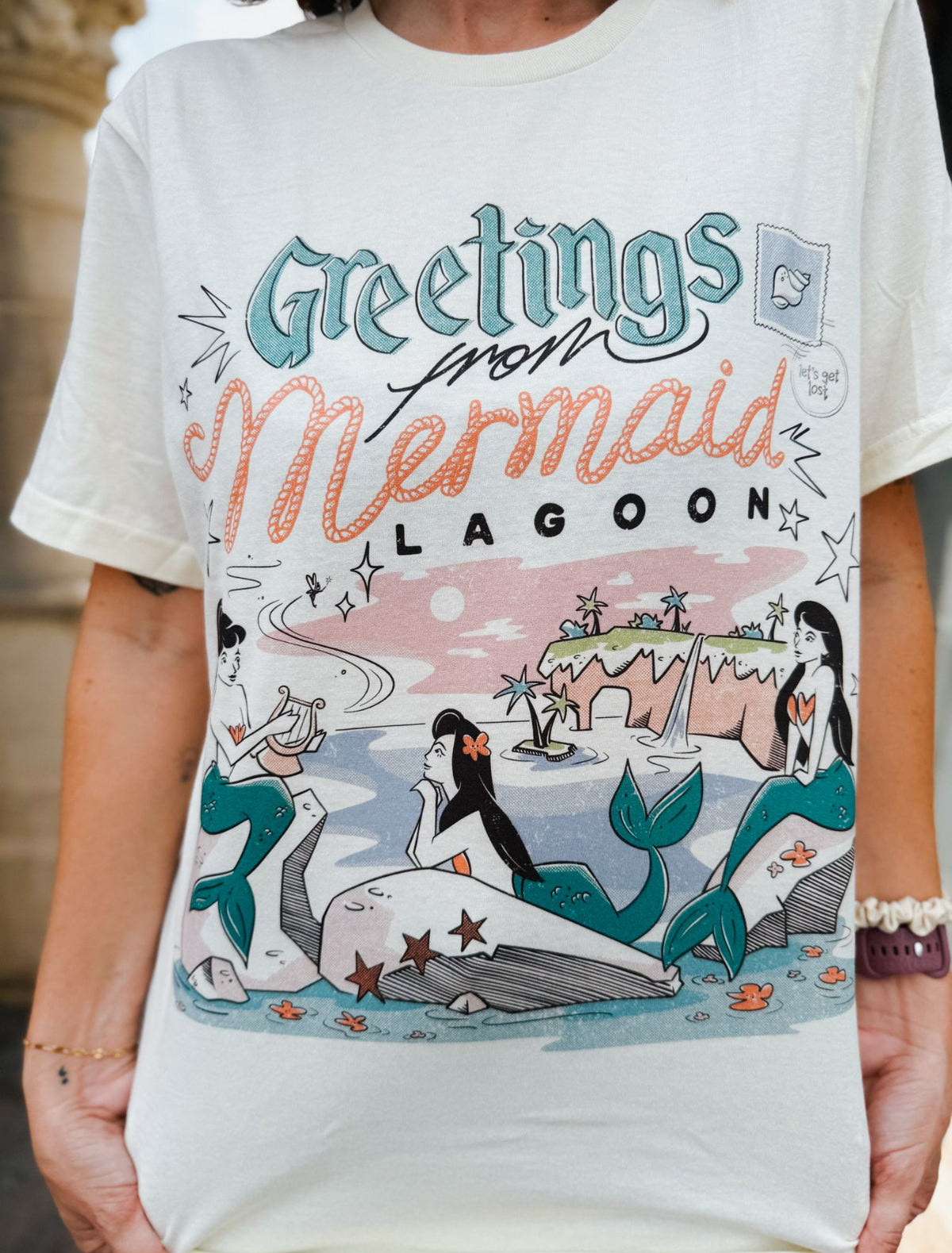 Greetings From Mermaid Lagoon Tee