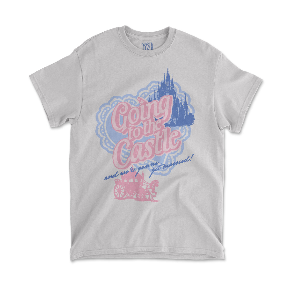 Going to the Castle Tee - Grey