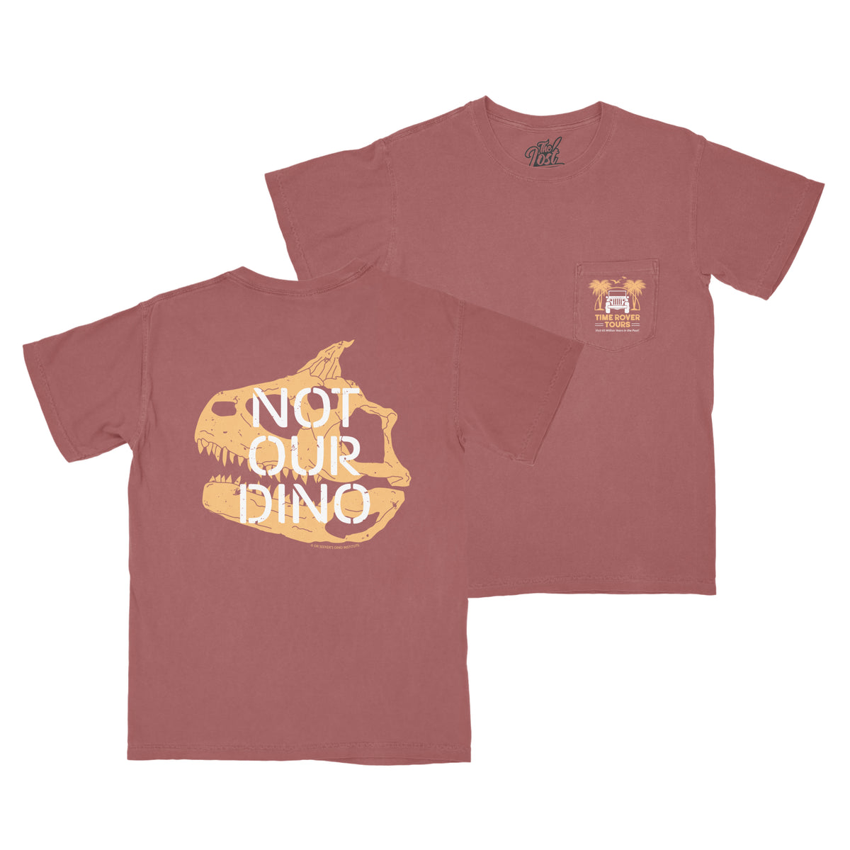 Not Our Dino Pocket Tee