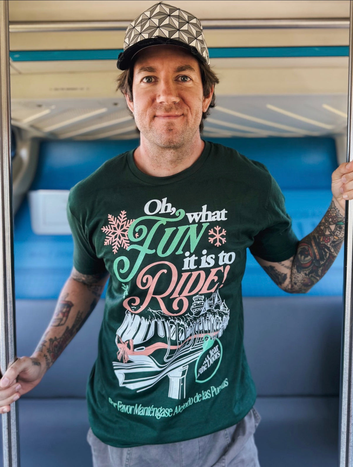 Oh What Fun Monorail Tee