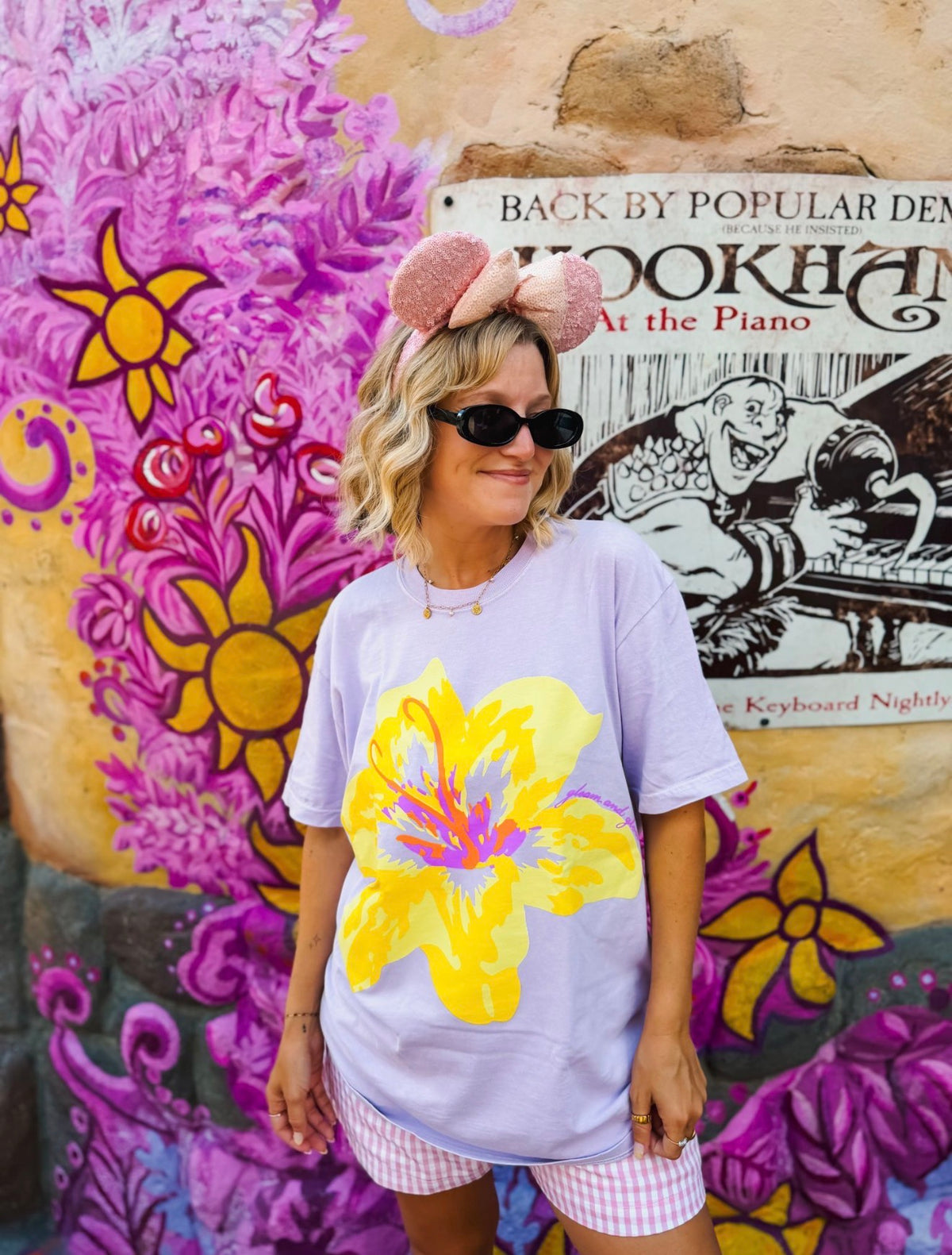 Flower Gleam And Glow Tee