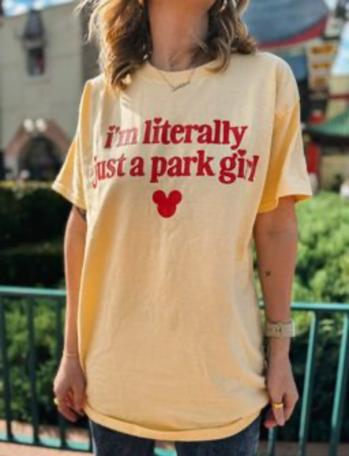 Literally Just A Park Girl Tee