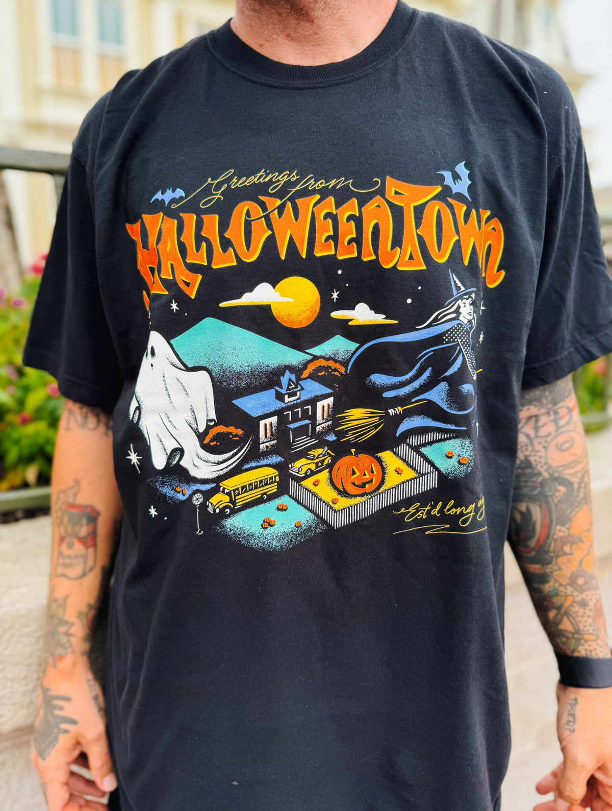 Greetings from Halloweentown Tee