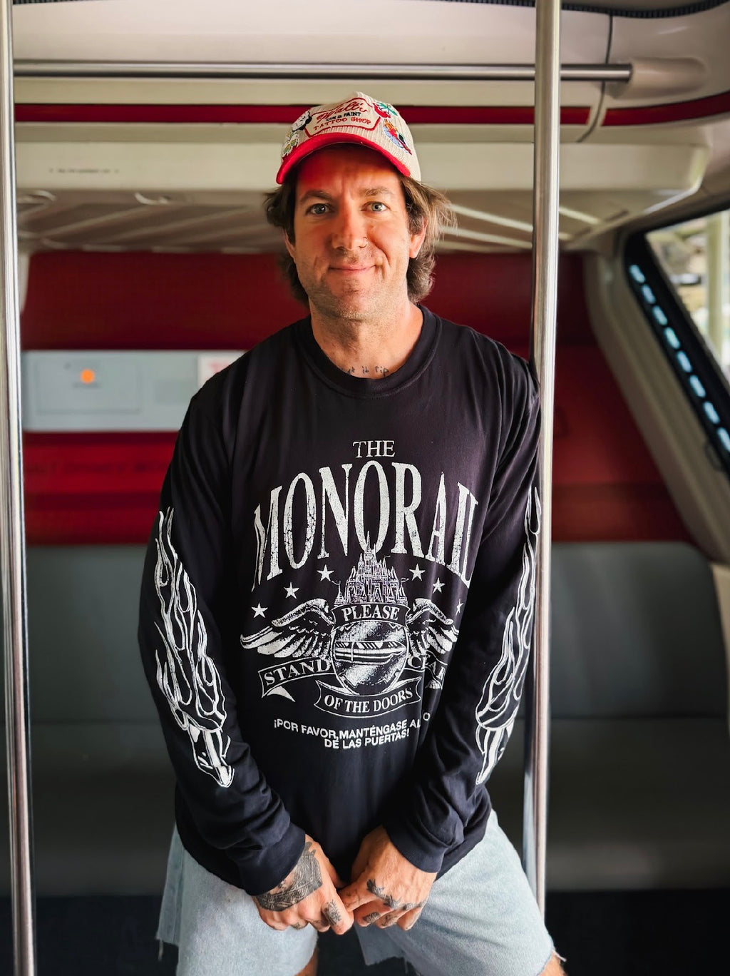 Monorail Long Sleeve Tee - Biker Variant