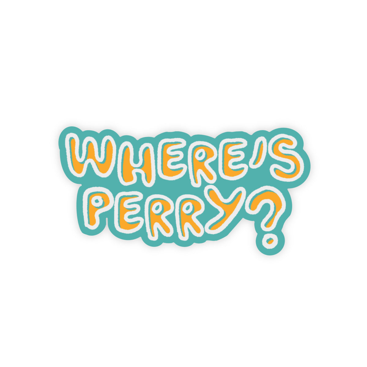 Where’s Perry Sticker